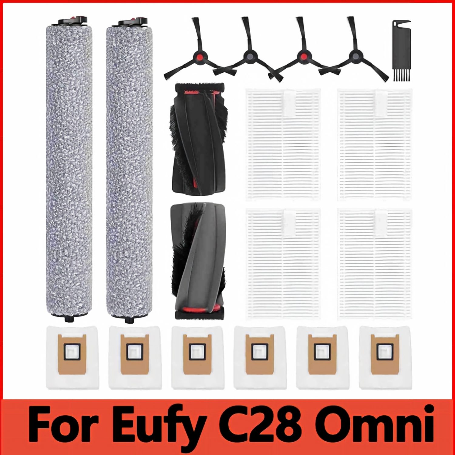 Air Purifier Hepa - อะไหล่สำหรับเครื่องดูดฝุ่นหุ่นยนต์ Eufy C28 Omni / Eufy