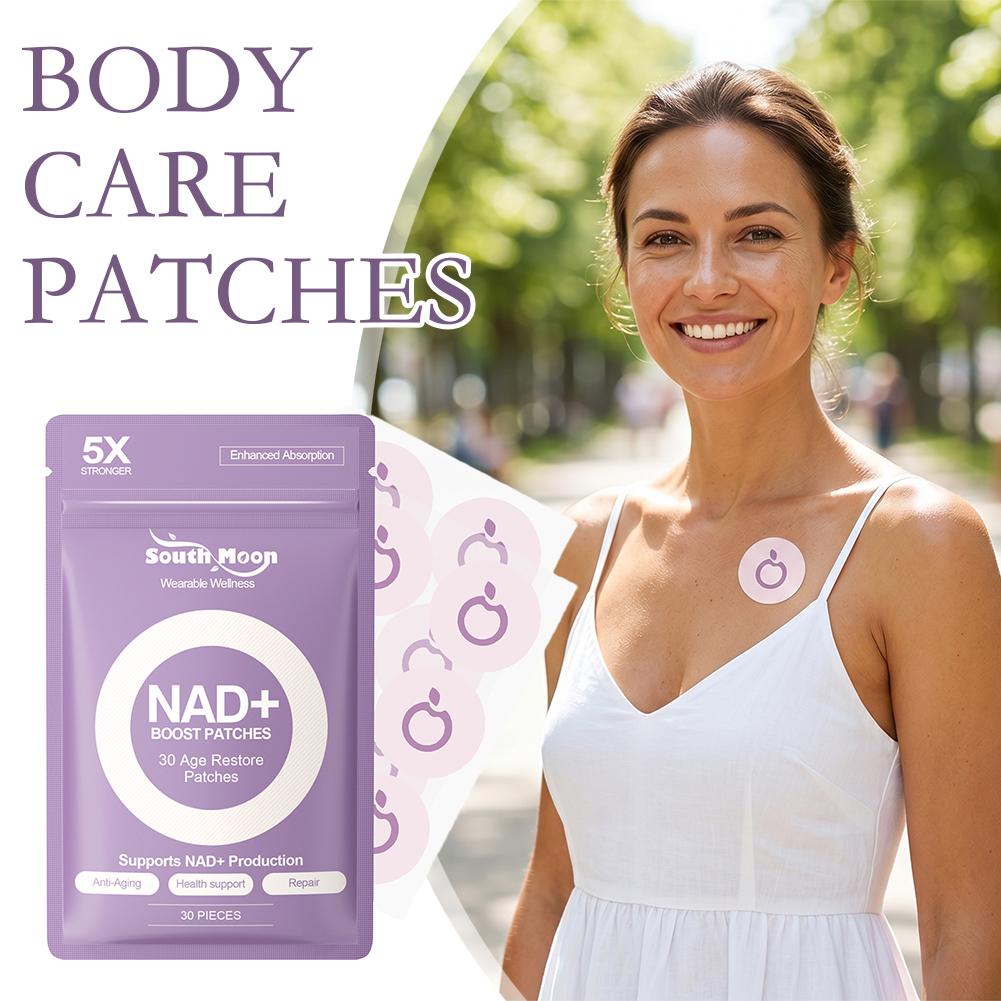 Health Wellness Usa - แผ่นแปะเสริม NAD+ 30 ชิ้น ช่วยชะลอวัย บำรุงสุขภาพ