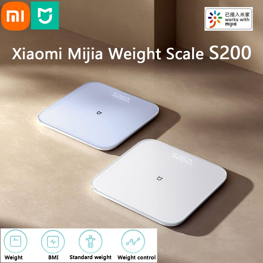 Digital Body Weight Scale - Xiaomi Mijia เครื่องชั่งน้ําหนัก S200 บลูทูธ 5.4