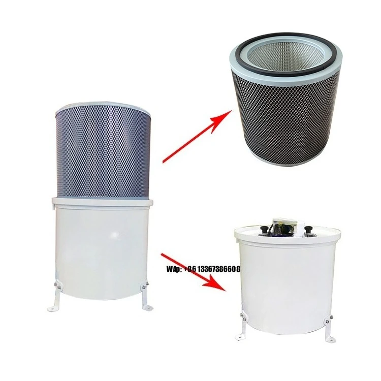 Air Purifier Hepa - เครื่องกรองฝุ่น ควัน น้ำมัน และละอองฝอย พร้อมแผ่นกรอง HEPA