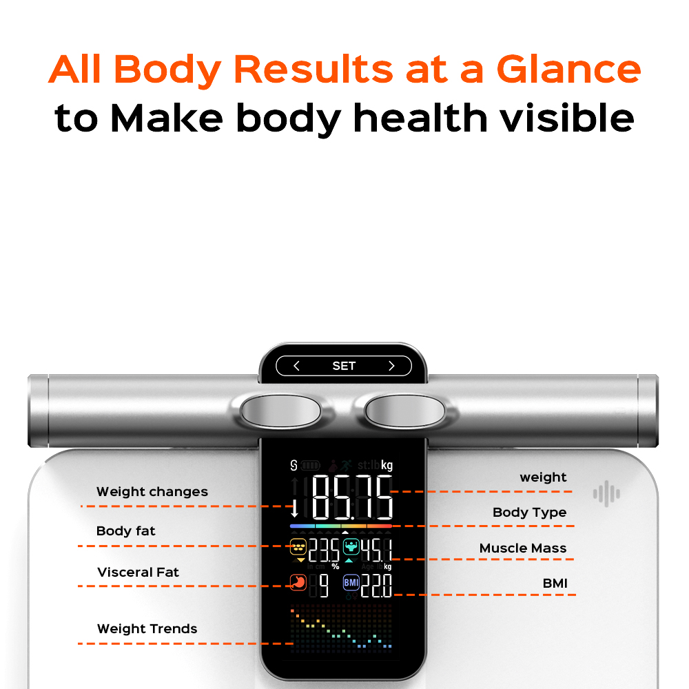 2025 ใหม่ออฟไลน์ฟังก์ชั่นการวั - Digital Body Weight Scale บทวิจารณ์และราคา