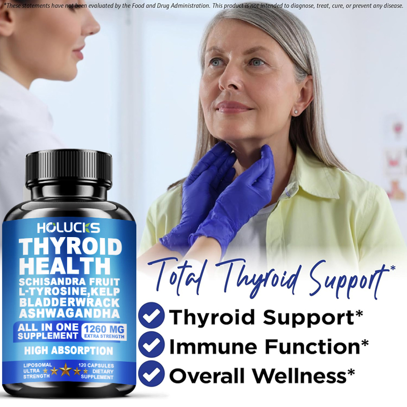คอมเพล็กซ์เพื่อสุขภาพต่อมไทรอย - Health Wellness Usa บทวิจารณ์และราคา