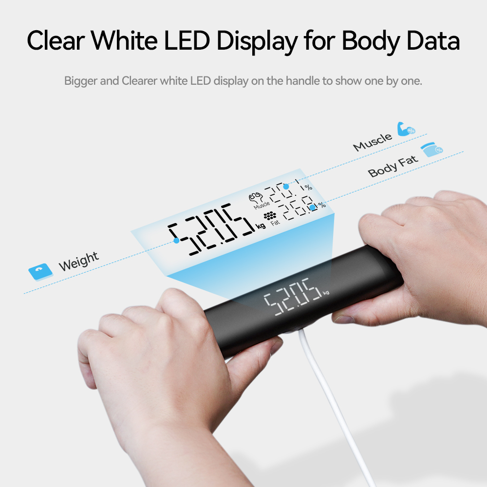 เครื่องชั่งน้ำหนักอัจฉริยะสำหร - Digital Body Weight Scale บทวิจารณ์และราคา