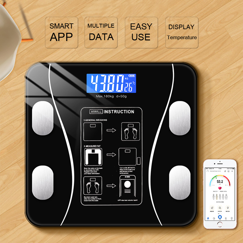 เครื่องชั่งน้ำหนักไขมันในร่างก - Digital Body Weight Scale บทวิจารณ์และราคา